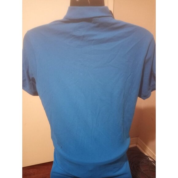 US Polo Assn. NEW Short Sleeve Polo Shirt Mens Medium M Blue Pony Casual Top NWT - Picture 8 of 12